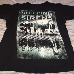 Black Sleeping With Sirens Tee